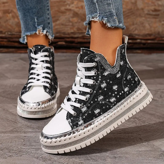 Riley Denim High Tops