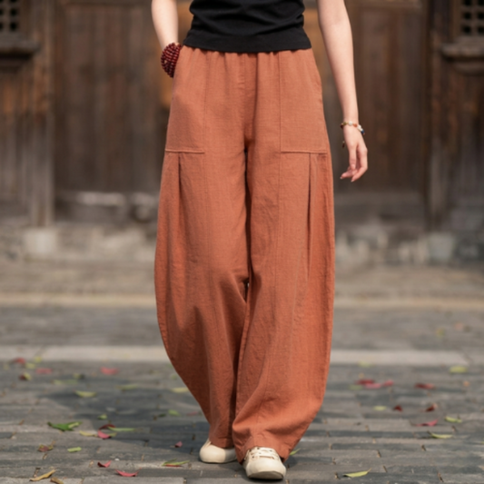 Luna Cotton Linen Pants