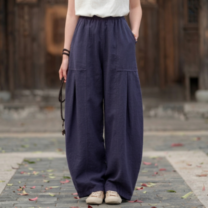 Luna Cotton Linen Pants