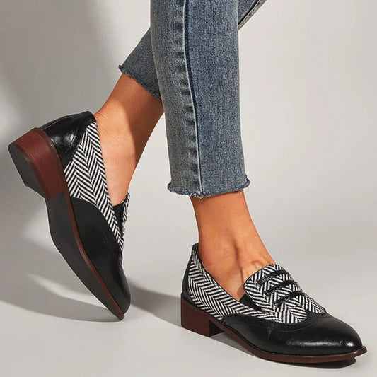 Marlo Herringbone Loafers