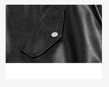 Rogue Leather Hoodie
