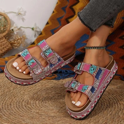 Azura Rhinestone Sandals