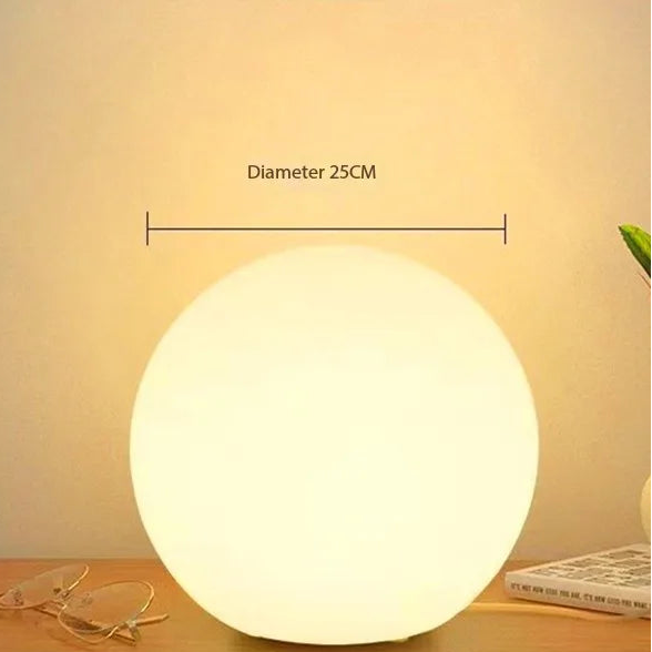 Luna Globe Dimmable Table Lamp
