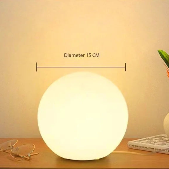 Luna Globe Dimmable Table Lamp