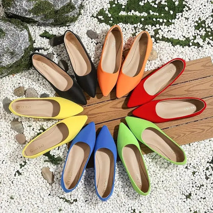 Liora Pop Suede Flats