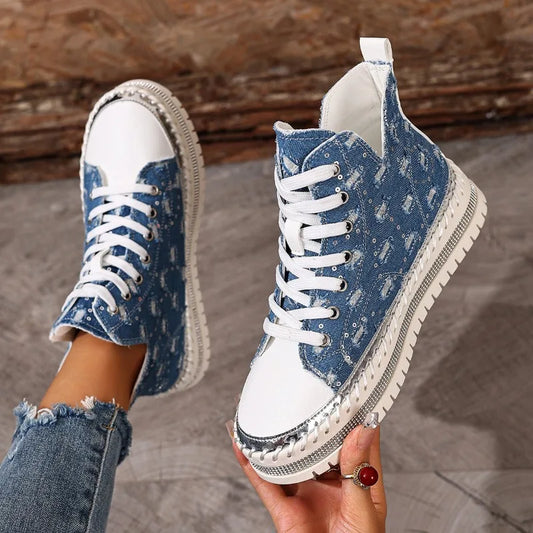 Riley Denim High Tops