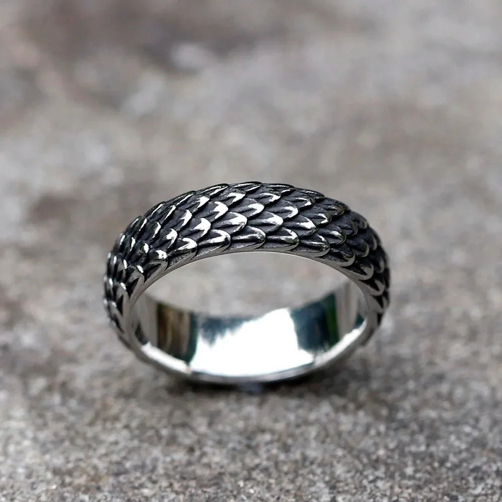 Drakefang Stainless Steel Ring
