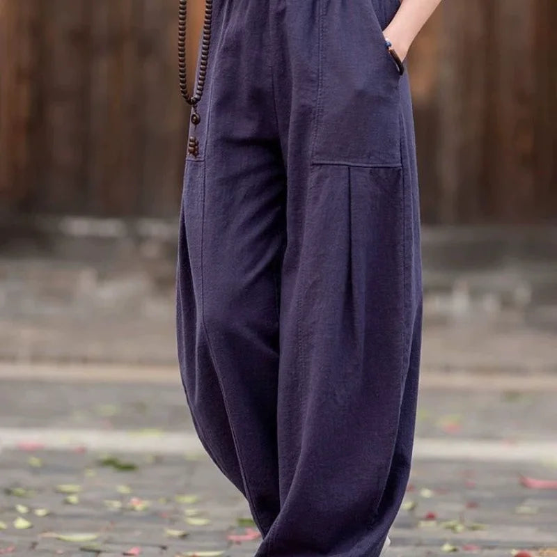 Luna Cotton Linen Pants