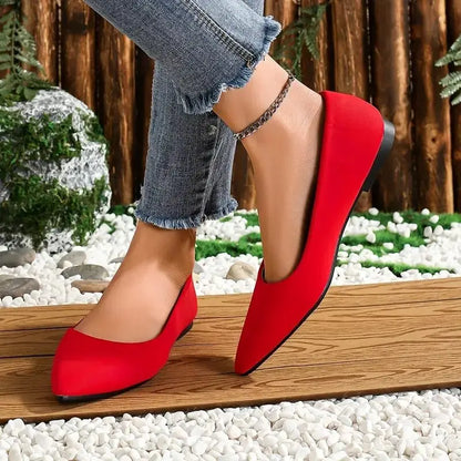 Liora Pop Suede Flats