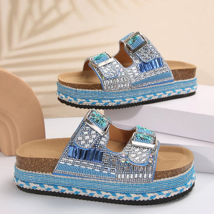 Azura Rhinestone Sandals