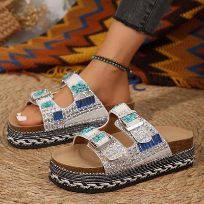 Azura Rhinestone Sandals