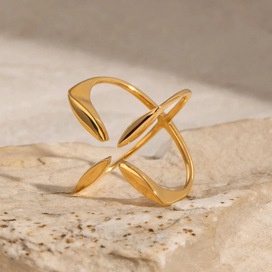 Liora Leaf Rings