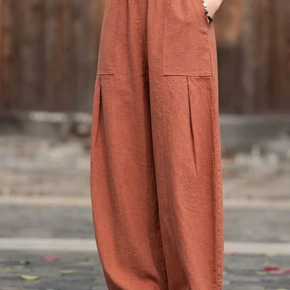 Luna Cotton Linen Pants